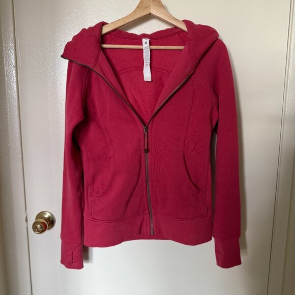 Lululemon Bon Bon Rose Pink Scuba Full Zip Hoodie US 6 - Picture 2 of 7